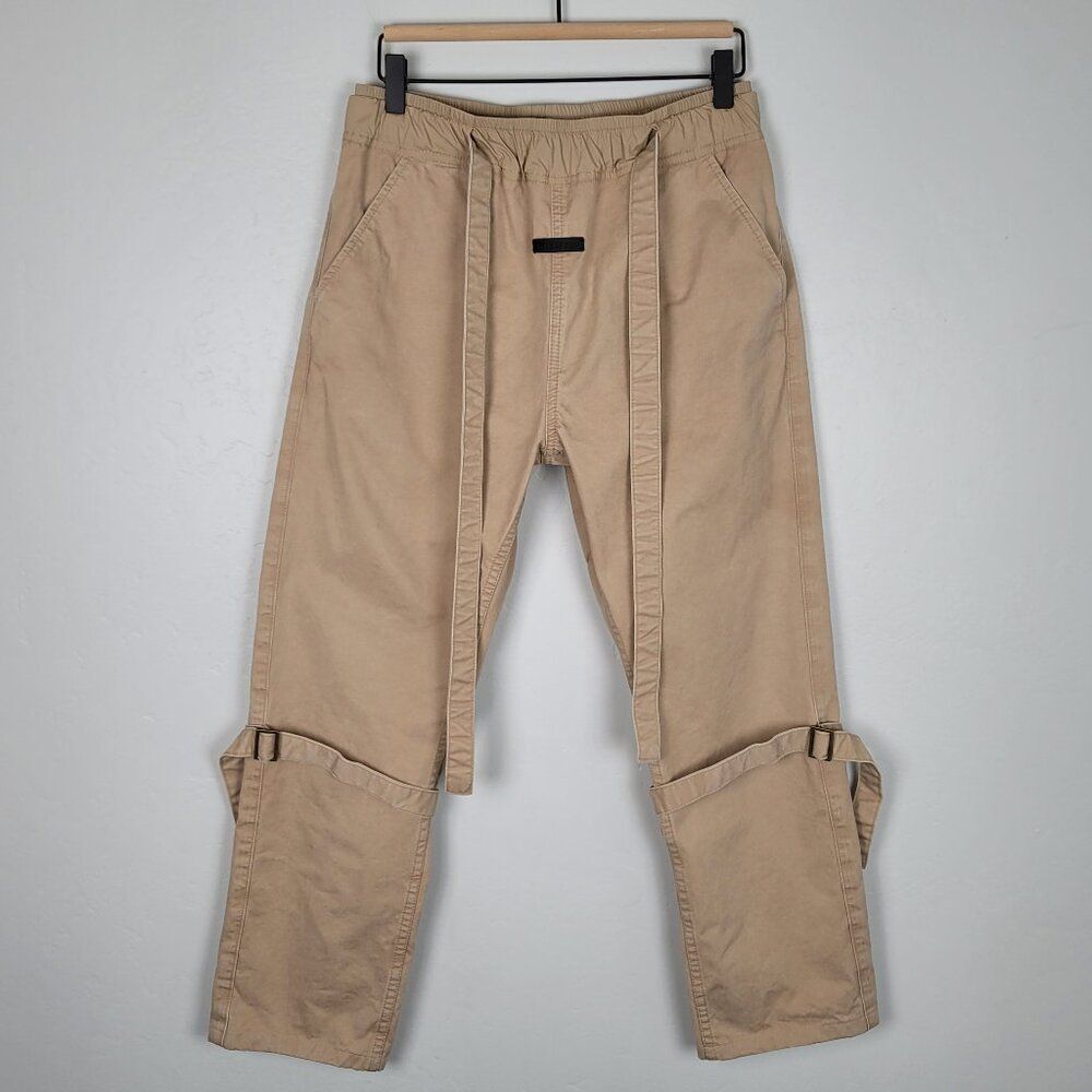 Fear Of God Bondage Pants Seventh Collection Cropped Khaki Size S